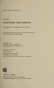 Tapa de Functions and graphs