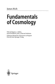 Tapa de Fundamentals of Cosmology