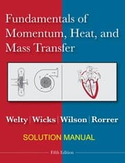 Tapa de Fundamentals of momentum, heat, and mass transfer