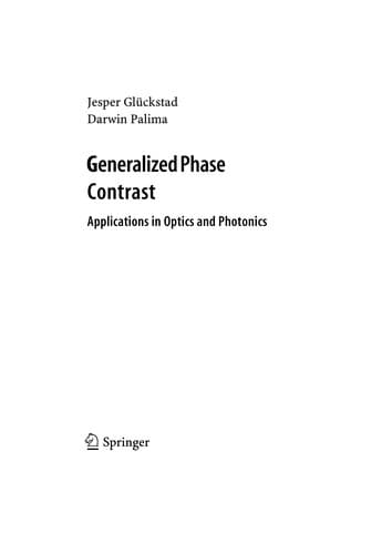 Tapa de Generalized phase contrast