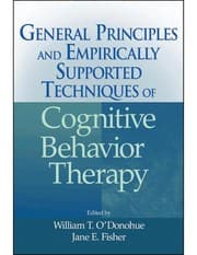 Tapa de General principles and empirically supported techniques of cognitive behavior therapy