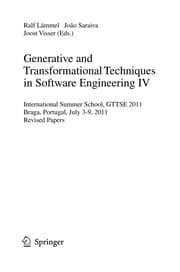 Tapa de Generative and Transformational Techniques in Software Engineering IV