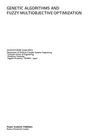 Tapa de Genetic algorithms and fuzzy multiobjective optimization