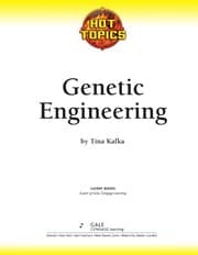 Tapa de Genetic engineering