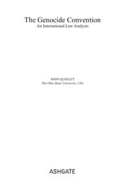 Tapa de The Genocide Convention