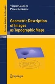 Tapa de Geometric description of images as topographic maps