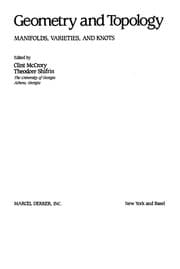 Tapa de Geometry and topology