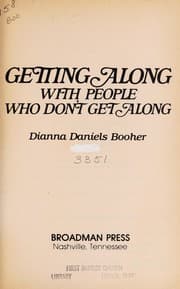 Tapa de Getting along with people who don't get along