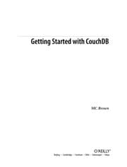 Tapa de Getting started with CouchDB