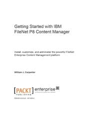 Tapa de Getting started with IBM FileNet P8 content manager