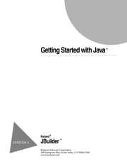 Tapa de Getting Started With Java Platform