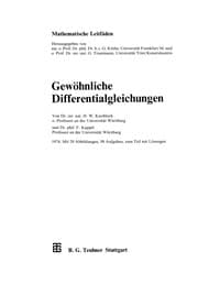 Tapa de Gewöhnliche Differentialgleichungen
