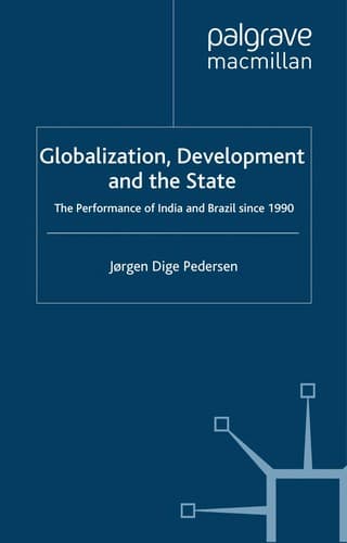 Tapa de Globalization, development and the state