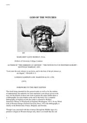 Tapa de The god of the witches