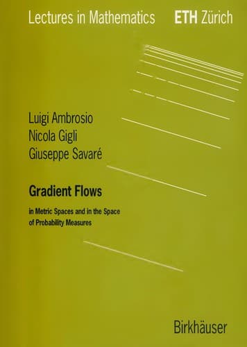 Tapa de Gradient flows