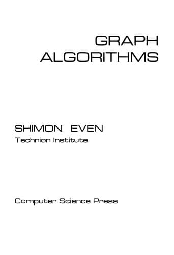 Tapa de Graph algorithms