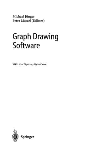 Tapa de Graph Drawing Software