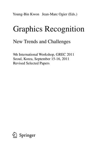 Tapa de Graphics Recognition. New Trends and Challenges