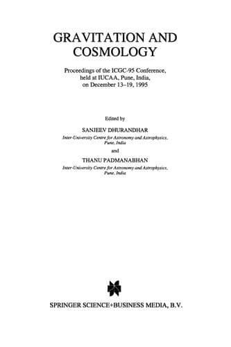 Tapa de Gravitation and Cosmology