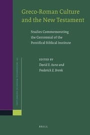 Tapa de Greco-Roman culture and the New Testament