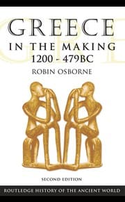 Tapa de Greece in the making, 1200-469 B.C