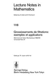 Tapa de Grossissements de filtrations