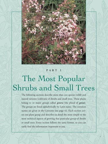 Tapa de Growing shrubs and small trees in cold climates
