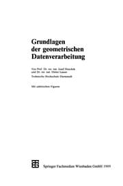 Tapa de Grundlagen der geometrischen Datenverarbeitung