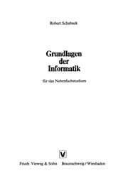 Tapa de Grundlagen der Informatik