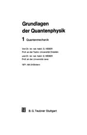 Tapa de Grundlagen der Quantenphysik