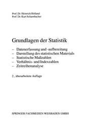Tapa de Grundlagen der Statistik