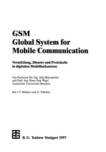Tapa de GSM Global System for Mobile Communication