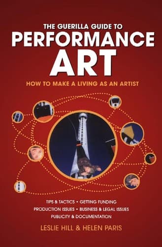 Tapa de The guerilla guide to performance art