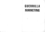 Tapa de Guerrilla marketing