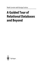 Tapa de A Guided Tour of Relational Databases and Beyond