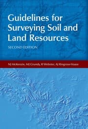 Tapa de Guidelines for surveying soil and land resources