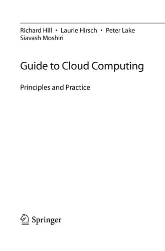 Tapa de Guide to Cloud Computing