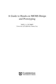 Tapa de A guide to hands-on MEMS design and prototyping