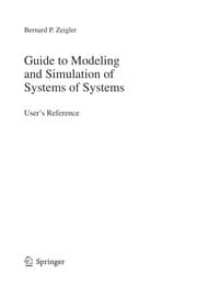 Tapa de Guide to Modeling and Simulation of Systems of Systems