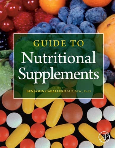 Tapa de Guide to nutritional supplements
