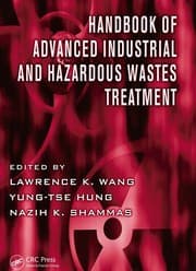 Tapa de Handbook of advanced industrial and hazardous wastes treatment