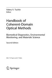 Tapa de Handbook of Coherent-Domain Optical Methods