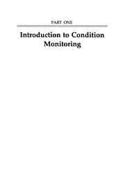 Tapa de Handbook of Condition Monitoring