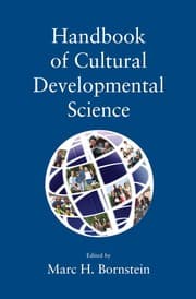 Tapa de Handbook of cross-cultural developmental science