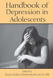 Tapa de Handbook of depression in adolescents