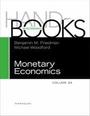 Tapa de Handbook of monetary economics