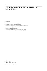 Tapa de Handbook of Multicriteria Analysis