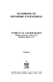 Tapa de Handbook of offshore engineering