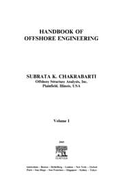 Tapa de Handbook of offshore engineering