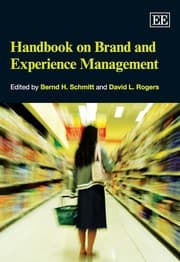 Tapa de Handbook on brand and experience management